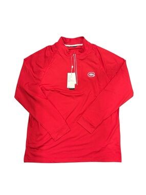 Men’s XL Montréal Canadians Levelwear Red Athletic Zip Jacket